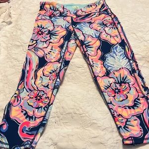 Lilly Pulitzer Luxletic crop leggings Ladies size M